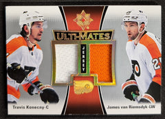 2022-23 Ultimate Collection Ulti-Mates Jersey Travis Konecny James van Riemsdyk