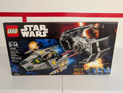 Vader's Tie Advanced VS A-Wing