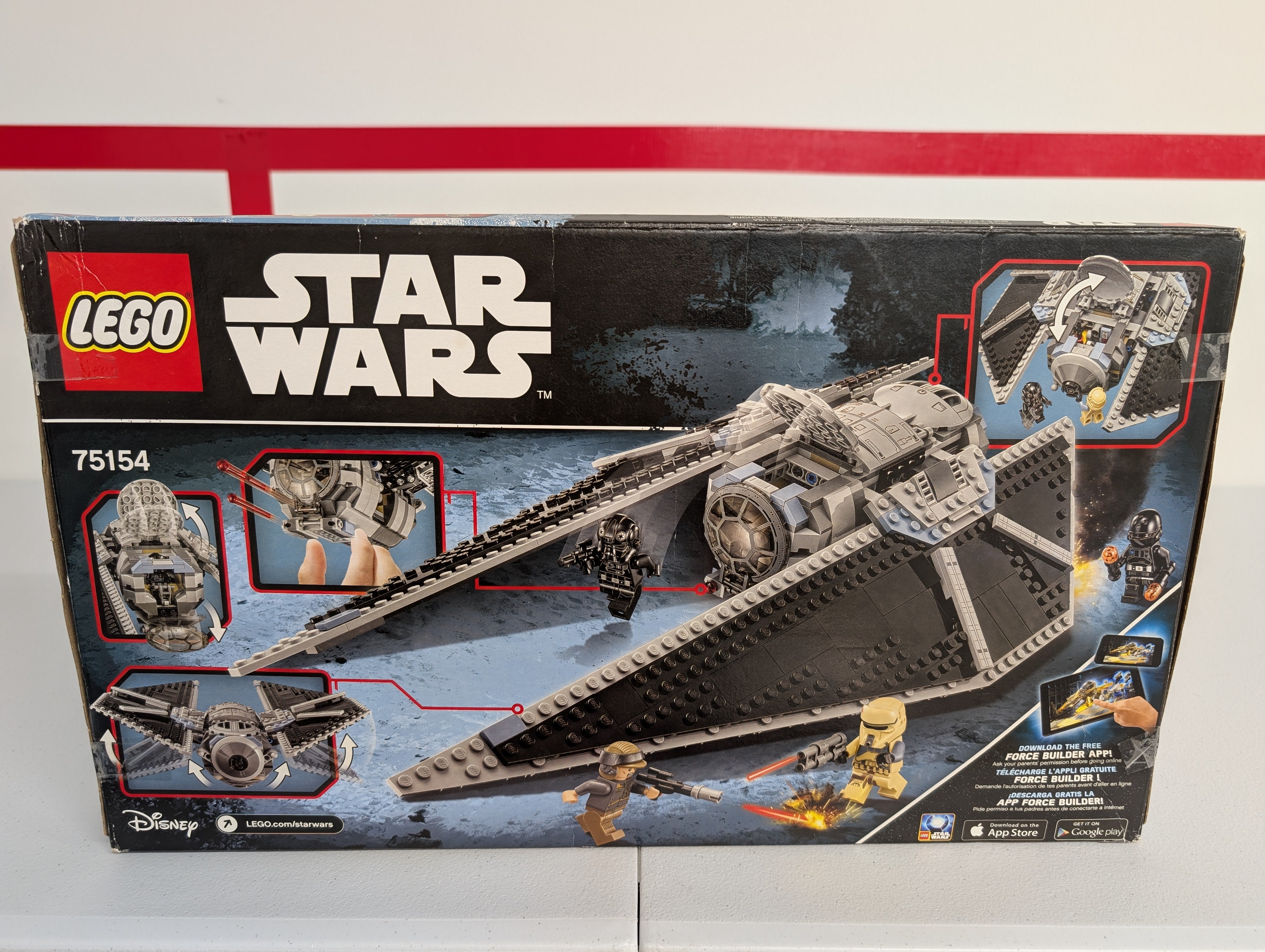 Tie Striker (avec support transparent)