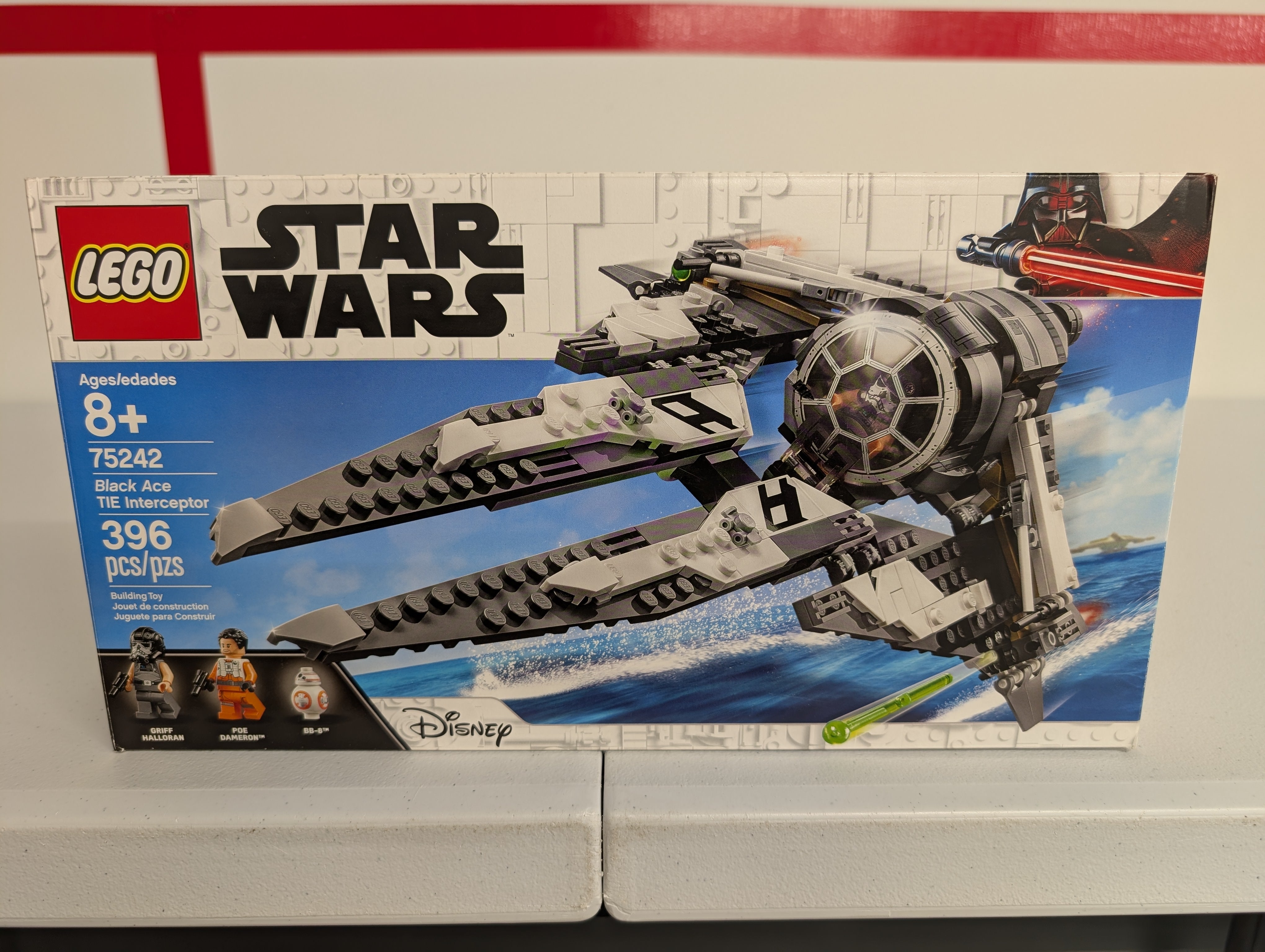 Black Ace Tie Interceptor