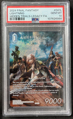 2024 Final Fantasy Lightning Hidden Trials - Legacy FA - PSA 10