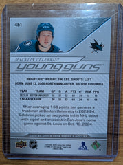 2022-23 Upper Deck Macklin Celebrini Young Guns