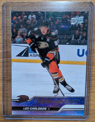 2023-24 Upper Deck Leo Carlsson Young Guns