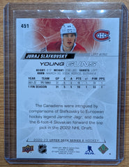 2022-23 Upper Deck Juraj Slafkovsky Young Guns
