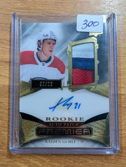 2022-23 Upper Deck Premier Kaiden Guhle Rookie Auto Patch 32/65