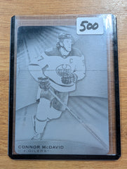 2019-20 SP Game Used Connor McDavid One-of-One Printing Plate