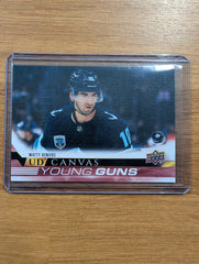 2022-23 Upper Deck Series 1 Matty Beniers UD Canvas Young Gun