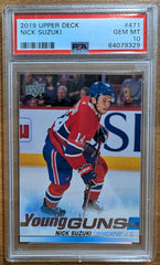 2019 Upper Deck Nick Suzuki Young Guns - PSA 10