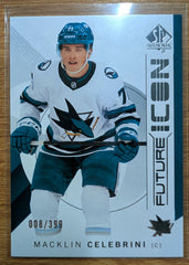2024-25 SP Authentic Macklin Celebrini Future Icon 008/399
