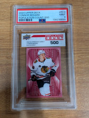 2024-25 Series 1 Connor Bedard Pop Count 500 PSA 9