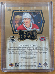 2023-24 Upper Deck The Cup Limited Logos Cole Caufield 15/50