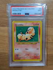 2002 Pokemon Neo Destiny Growlithe - PSA 9