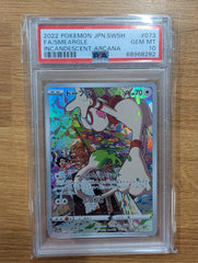 2022 Pokemon JPN.SWSH Full Art Smeargle - PSA 10