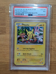2016 Pokemon XY Black Star Pikachu Holo XY95 - PSA 7