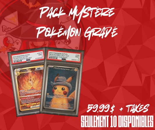 Pack Mystère Pokemon Gradé