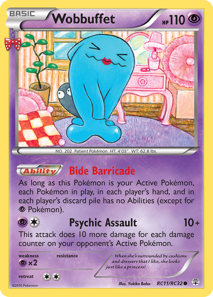 Wobbuffet - RC11 - Generations