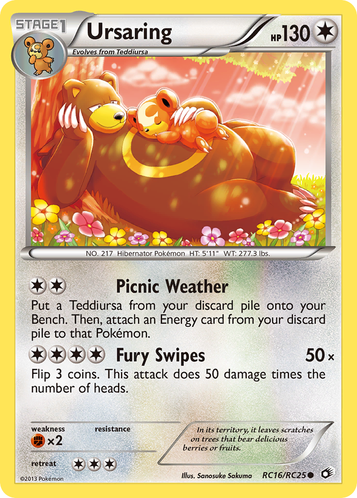 Ursaring - RC16 - Legendary Treasures