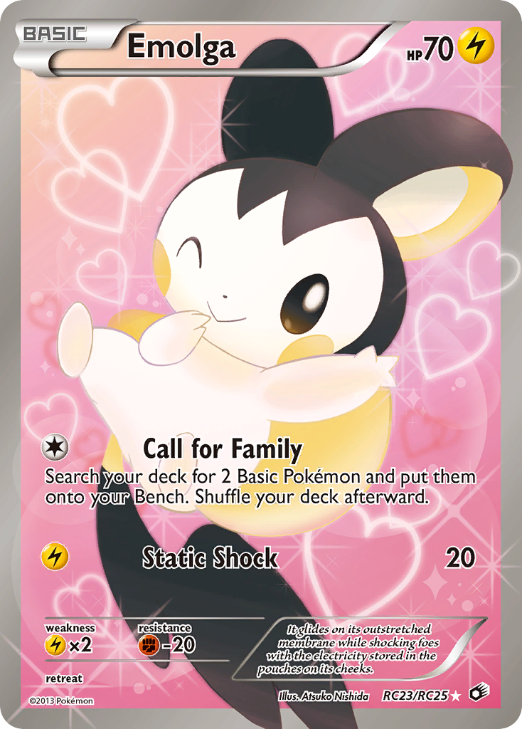 Emolga - RC23 - Legendary Treasures