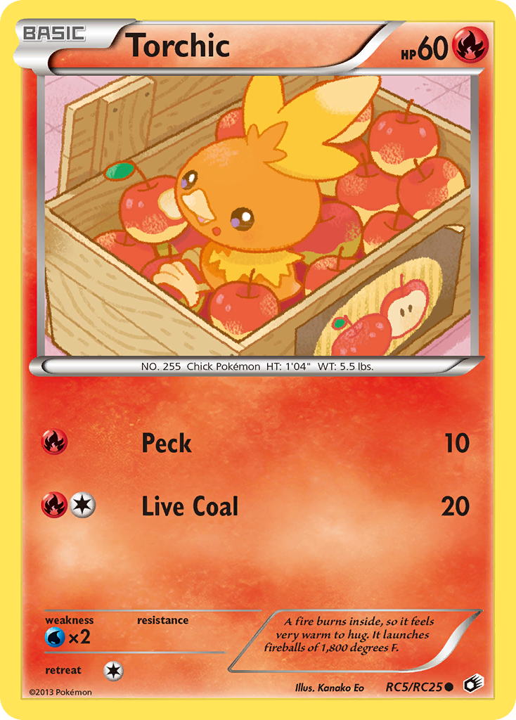 Torchic - RC5 - Legendary Treasures