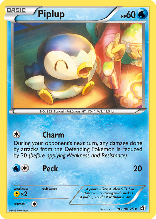 Piplup - RC6 - Legendary Treasures