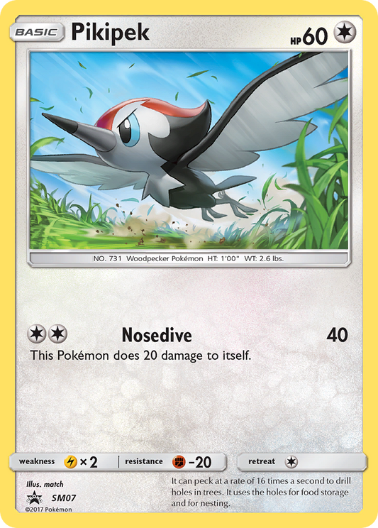 Pikipek - SM07 - SM Black Star Promos