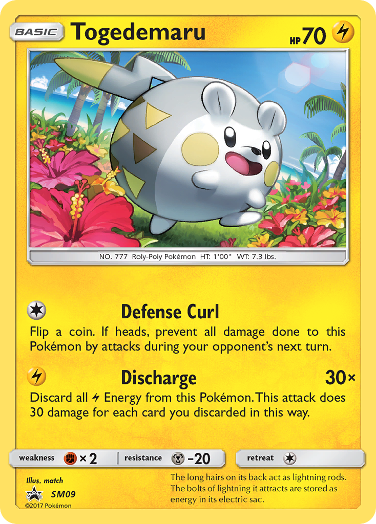 Togedemaru - SM09 - SM Black Star Promos