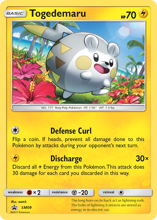 Togedemaru - SM09 - SM Black Star Promos