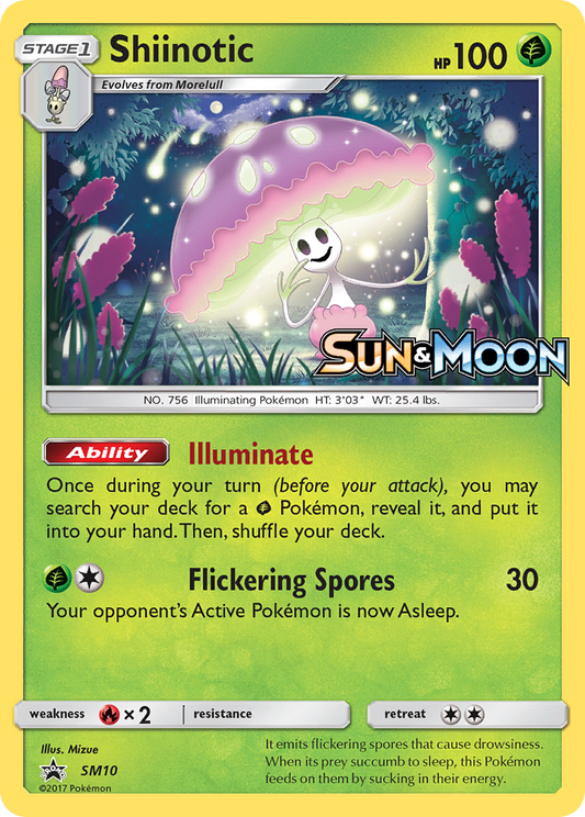 Shiinotic - SM10 - SM Black Star Promos