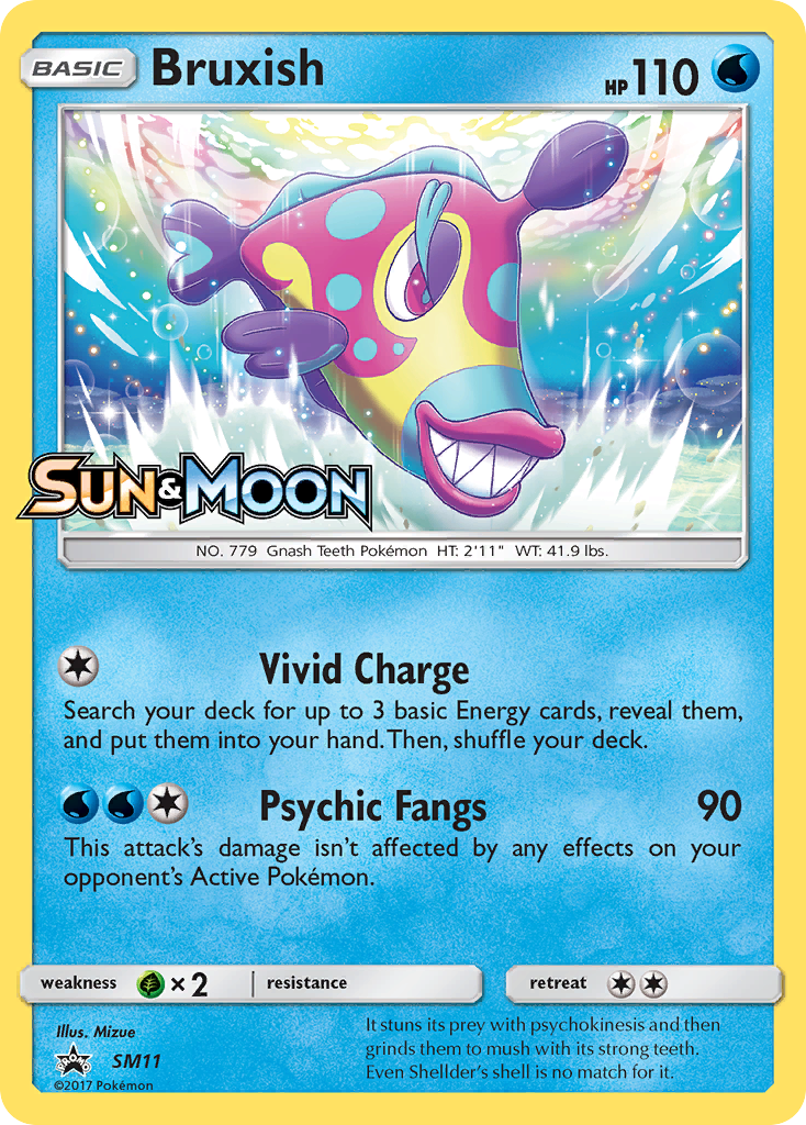 Bruxish - SM11 - SM Black Star Promos