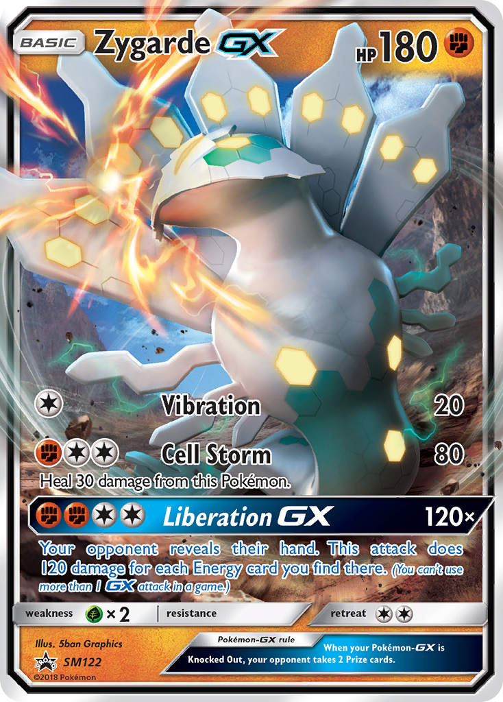 Zygarde-GX - SM122 - SM Black Star Promos