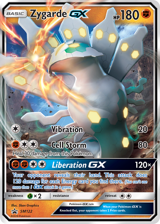 Zygarde-GX - SM122 - SM Black Star Promos