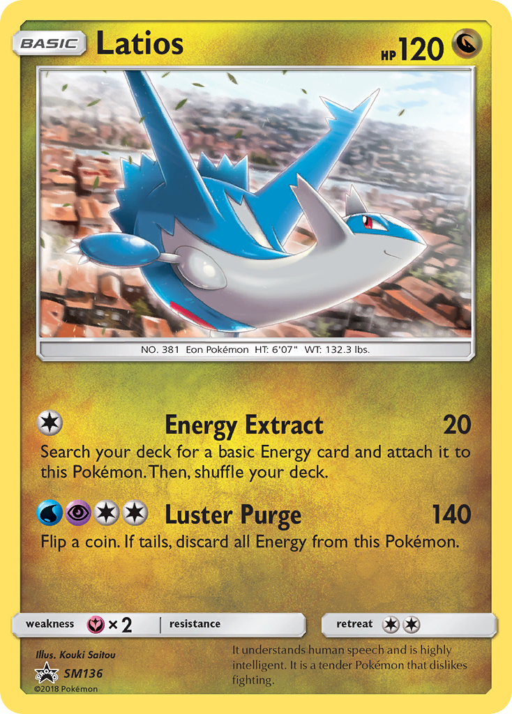 Latios - SM136 - SM Black Star Promos