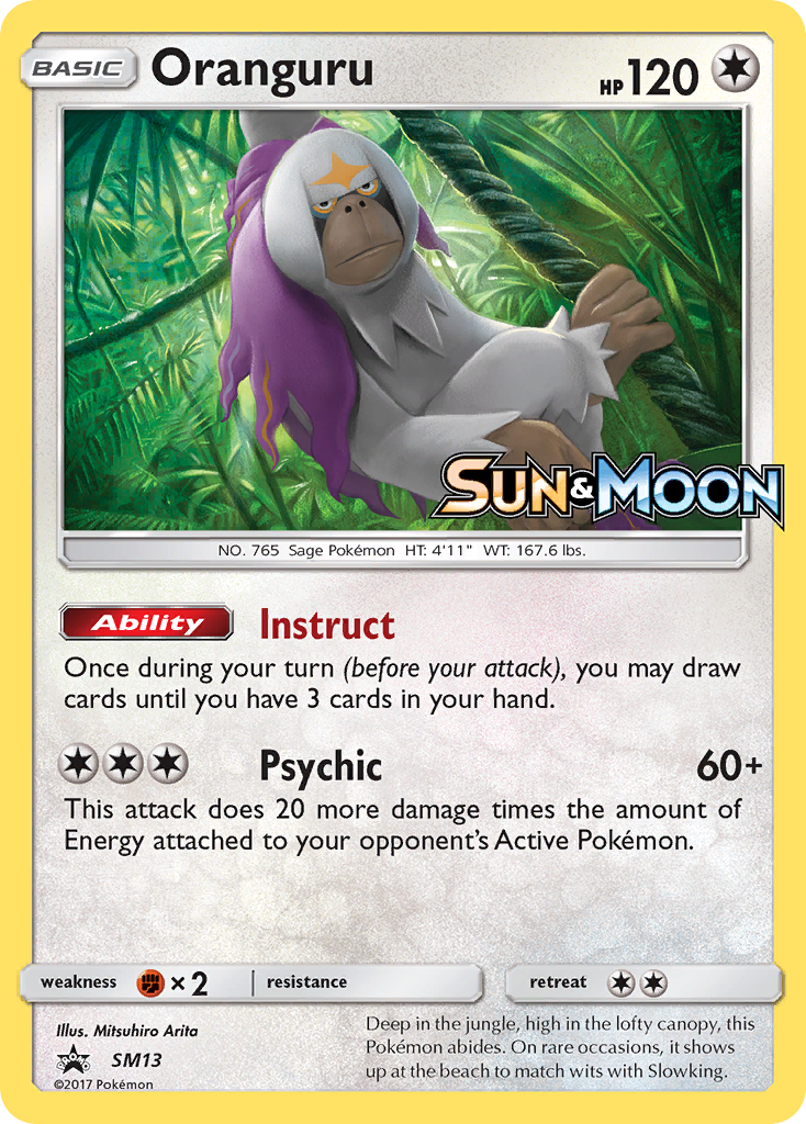 Oranguru - SM13 - SM Black Star Promos