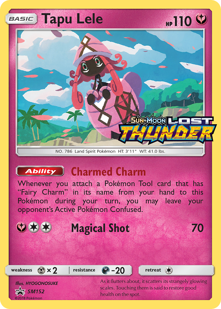 Tapu Lele - SM152 - SM Black Star Promos