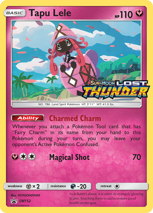 Tapu Lele - SM152 - SM Black Star Promos