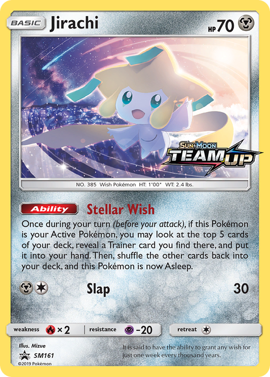 Jirachi - SM161 - SM Black Star Promos