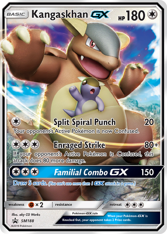 Kangaskhan-GX - SM188 - SM Black Star Promos