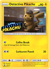 Detective Pikachu - SM190 - SM Black Star Promos