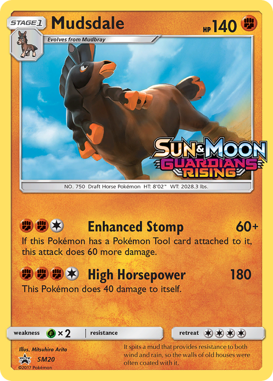 Mudsdale - SM20 - SM Black Star Promos