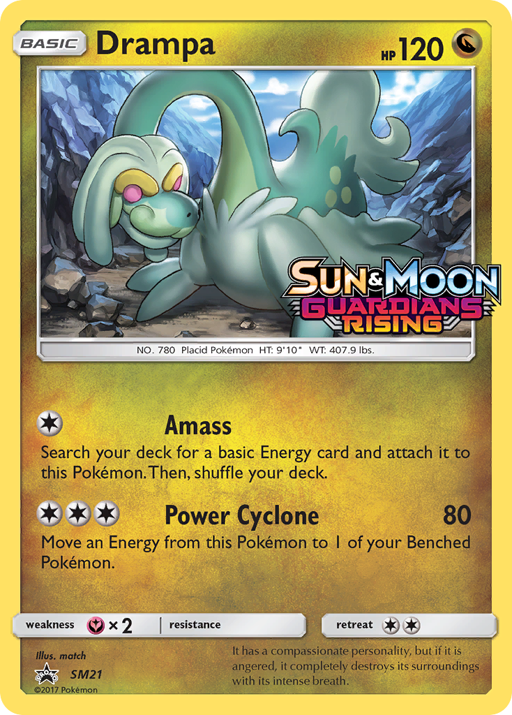 Drampa - SM21 - SM Black Star Promos