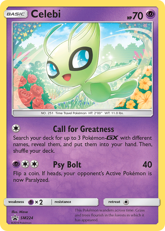 Celebi - SM224 - SM Black Star Promos