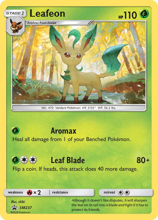 Leafeon - SM237 - SM Black Star Promos