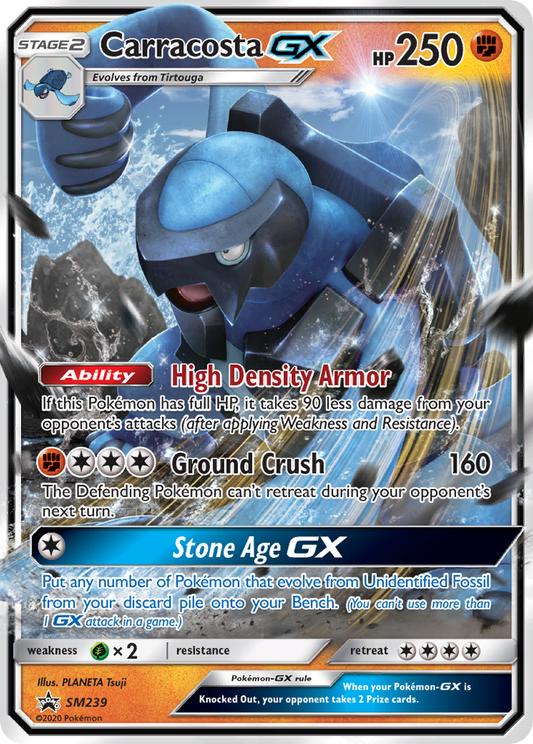 Carracosta-GX - SM239 - SM Black Star Promos