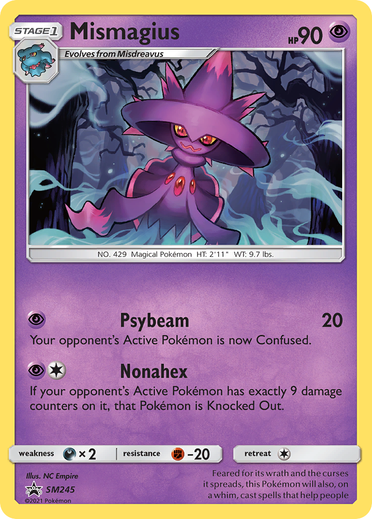 Mismagius - SM245 - SM Black Star Promos