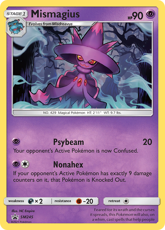 Mismagius - SM245 - SM Black Star Promos