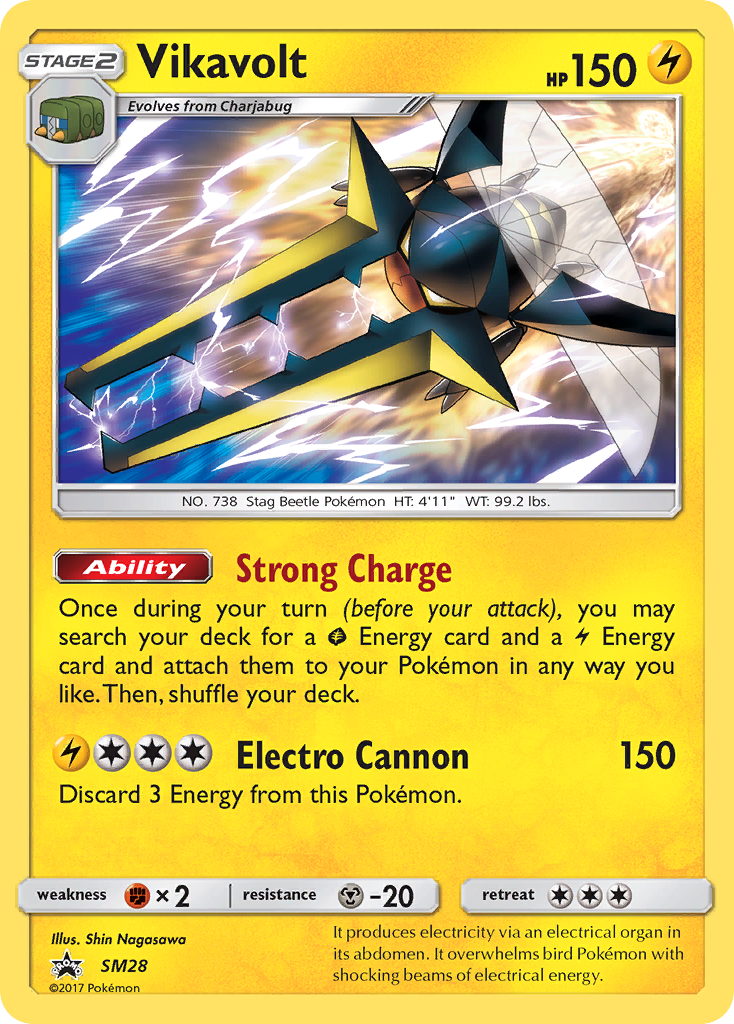 Vikavolt - SM28 - SM Black Star Promos