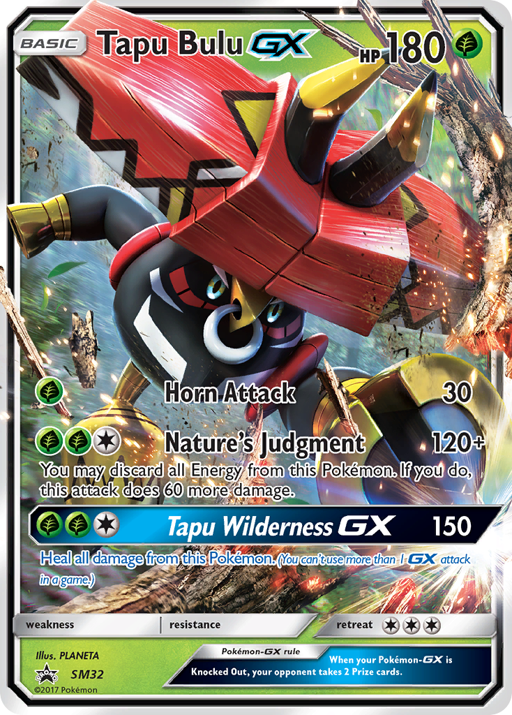 Tapu Bulu-GX - SM32 - SM Black Star Promos