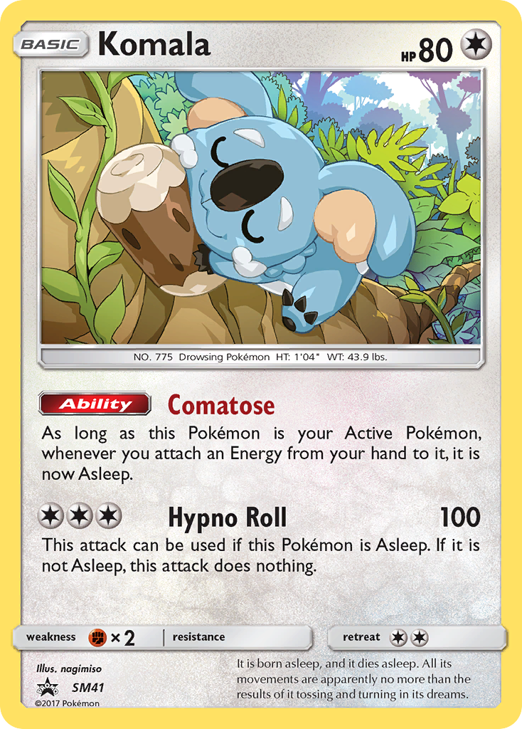 Komala - SM41 - SM Black Star Promos