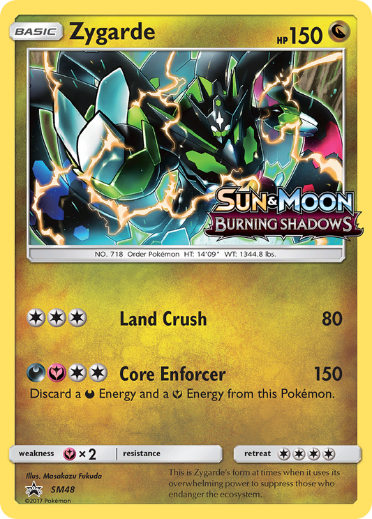 Zygarde - SM48 - SM Black Star Promos