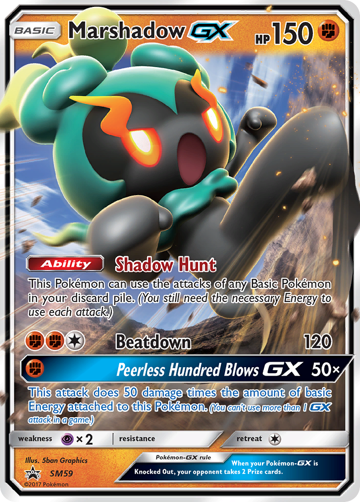 Marshadow-GX - SM59 - SM Black Star Promos